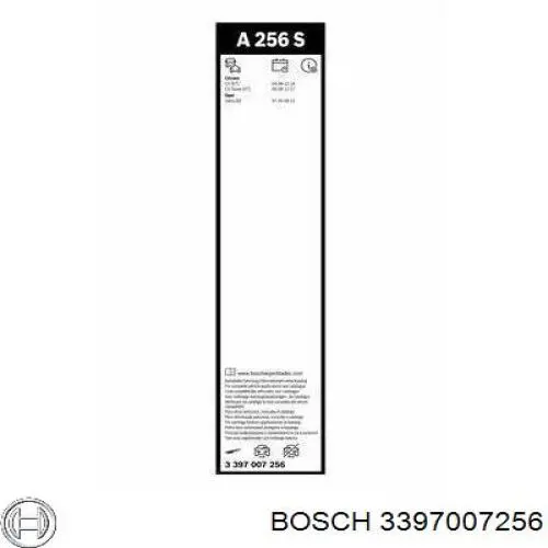 Купить 3397007256 Bosch Щетка-дворник лобового стекла водительская