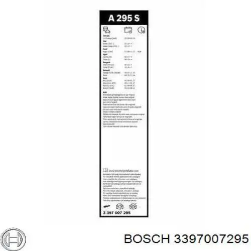 Дворники Bosch 3397007295 цена, от 23.87 USD