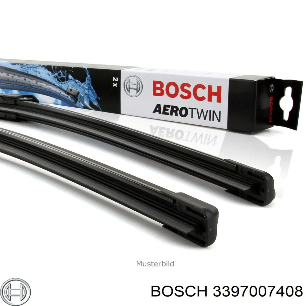 3397007408 Bosch Щетка-дворник лобового стекла, водительская