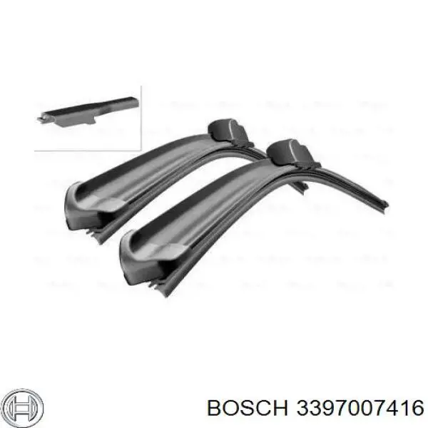 Щетки стеклоочистителя 3397007416 Bosch