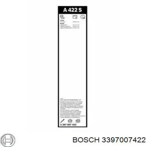 Купить 3397007422 Bosch Бесконтактные дворники