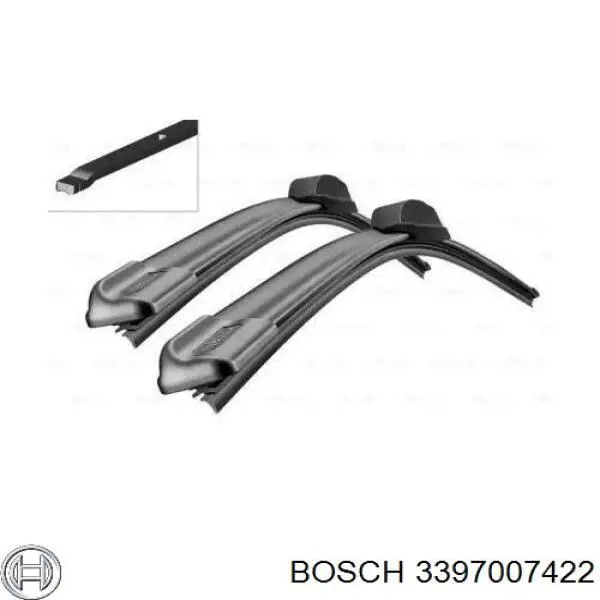 Щетки стеклоочистителя 3397007422 Bosch