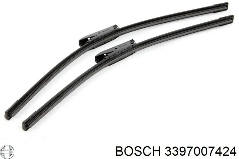 Щітка-двірник лобового скла, комплект з 2-х шт. 3397007424 Bosch