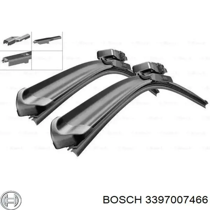 Щетки стеклоочистителя 3397007466 Bosch