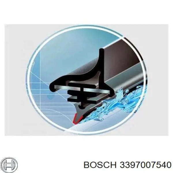 Купить 3397007540 Bosch Бесконтактные дворники