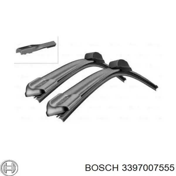 Щетки стеклоочистителя 3397007555 Bosch