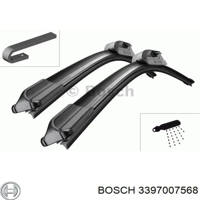 Щетки стеклоочистителя 3397007568 Bosch