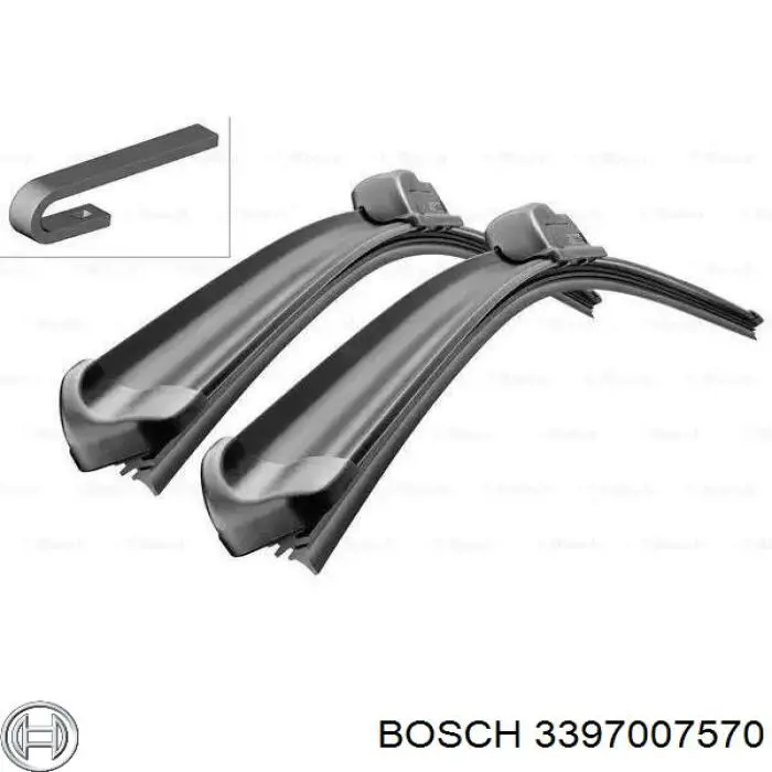 Щетки стеклоочистителя 3397007570 Bosch