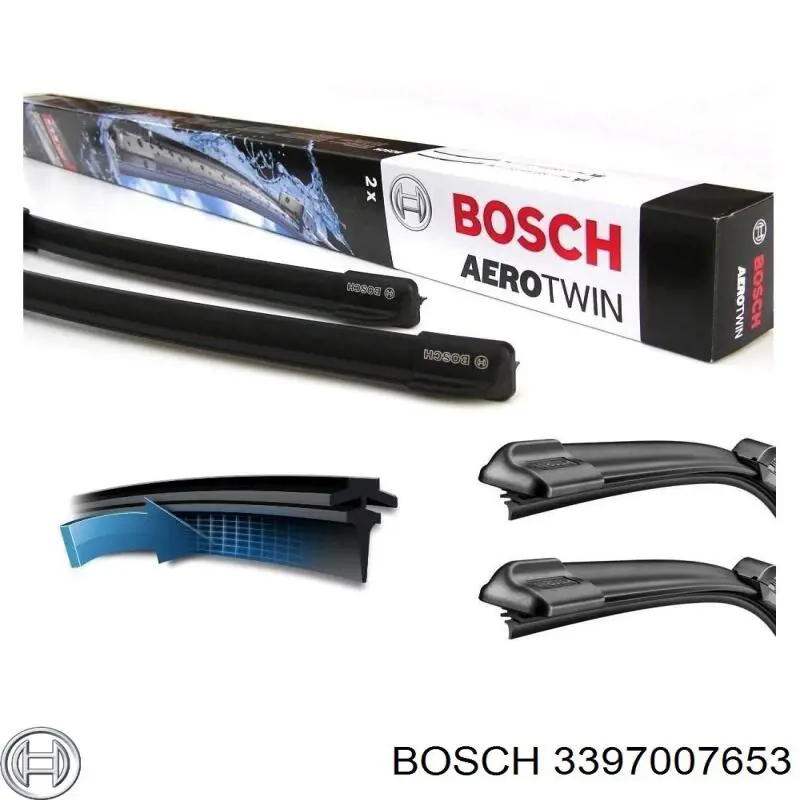 Купить 3397007653 Bosch Бесконтактные дворники