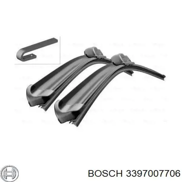 3397007706 Bosch Щетки лобового стекла