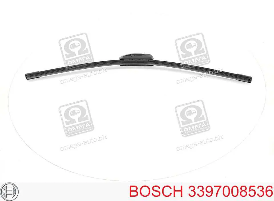 Щетка-дворник лобового стекла пассажирская Bosch 3397008536