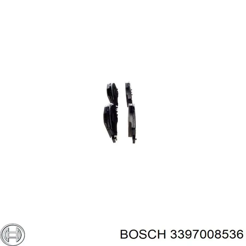 Щетка дворника правая Bosch 3397008536