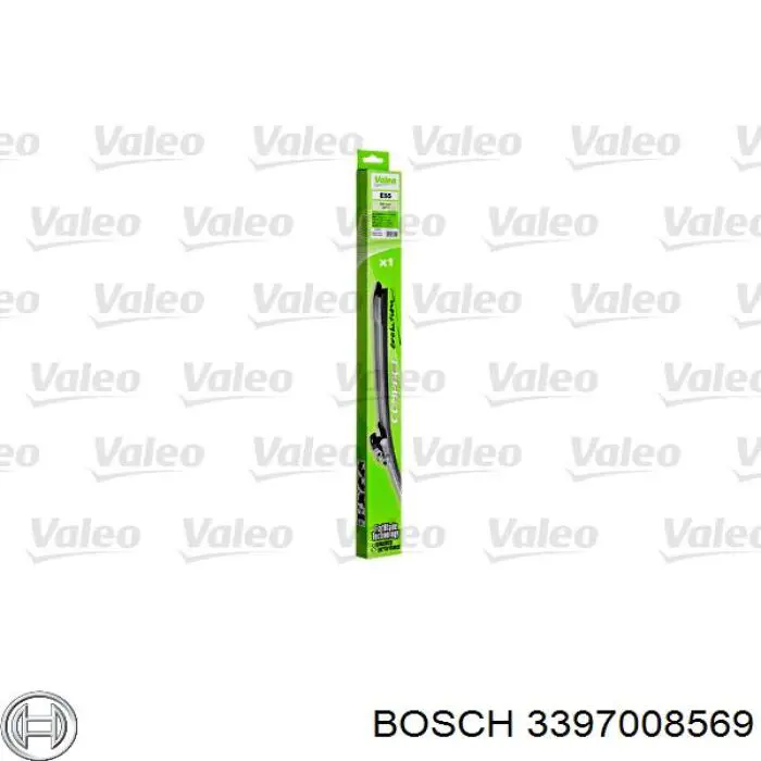 3397008569 Bosch Щетка стеклоочистителя лобового стекла, пассажирская