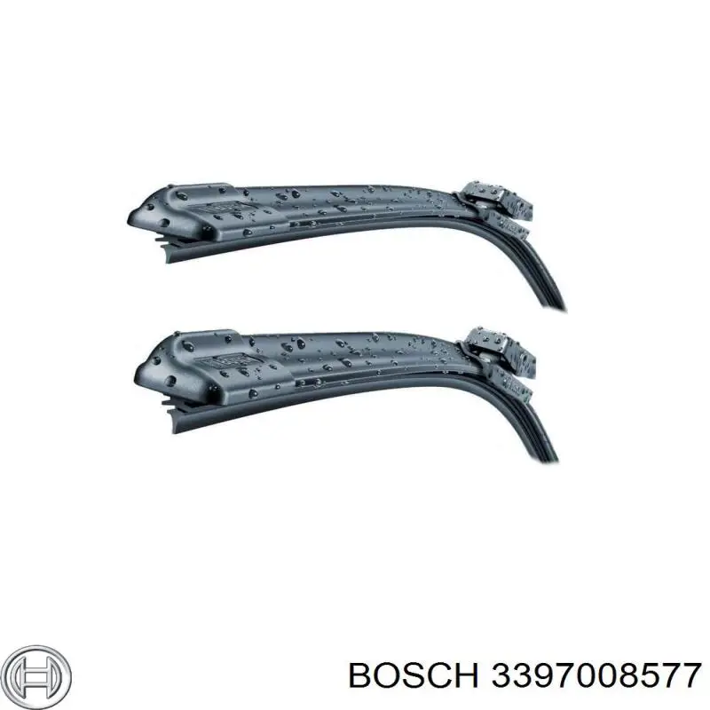 Щетка-дворник лобового стекла пассажирская Bosch 3397008577