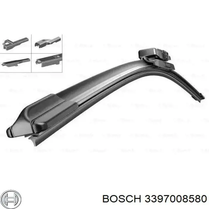 3397008580 Bosch щетка-дворник лобового стекла пассажирская