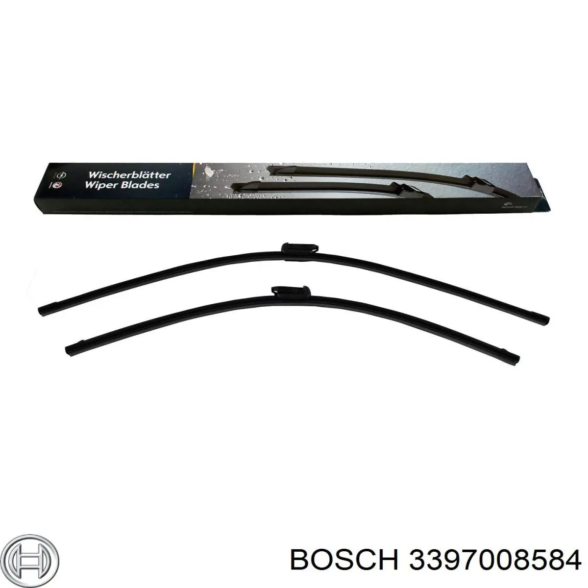 Щетка стеклоочистителя лобового стекла, водительская Bosch 3397008584 цена, от 7.56 USD