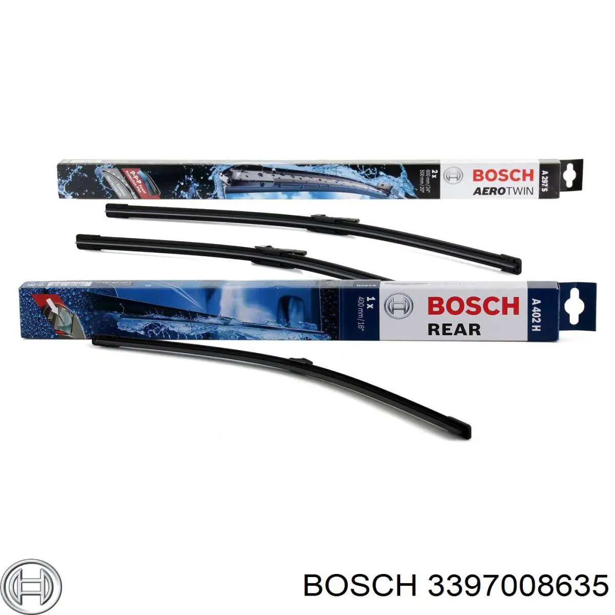 Дворник задний 3397008635 Bosch