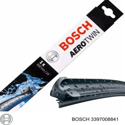 3397008841 Bosch Щетка стеклоочистителя лобового стекла, пассажирская