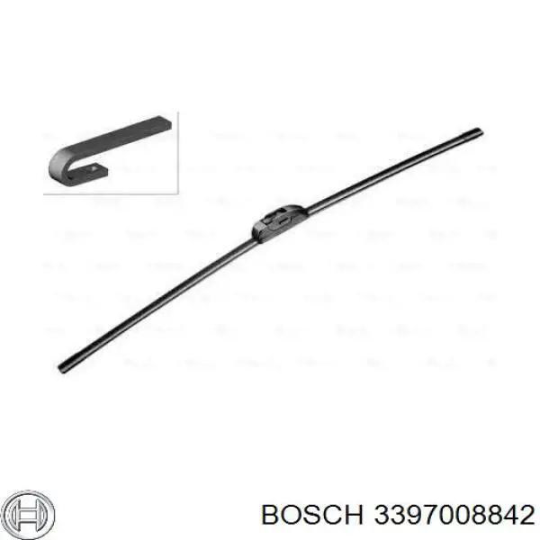 3397008842 Bosch Щетка-дворник лобового стекла, водительская