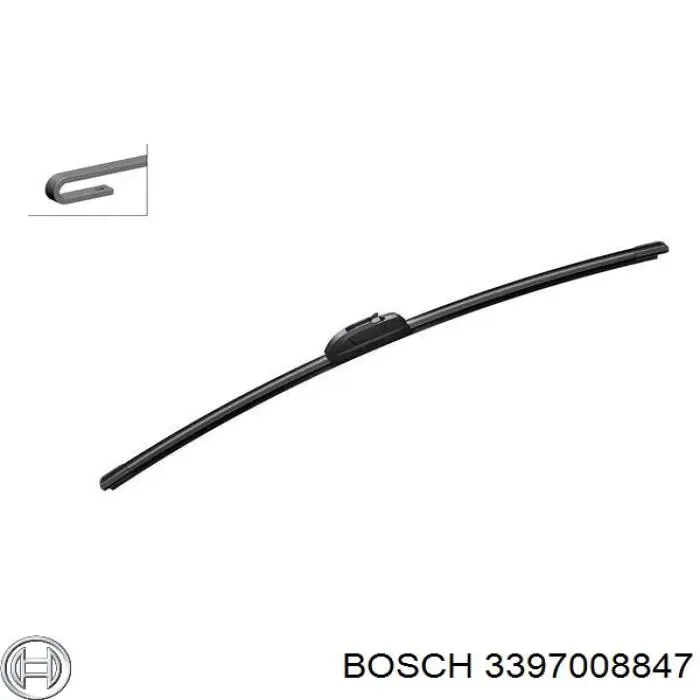 3397008847 Bosch Щетка-дворник лобового стекла, водительская
