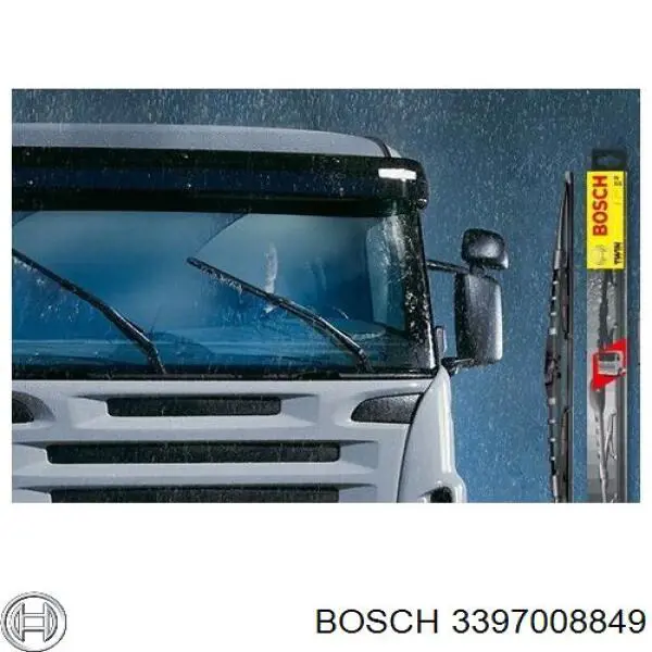 3397008849 Bosch Щетка-дворник лобового стекла, водительская