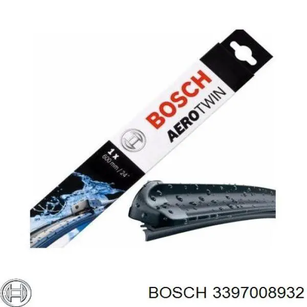3397008932 Bosch Щетка стеклоочистителя лобового стекла, пассажирская