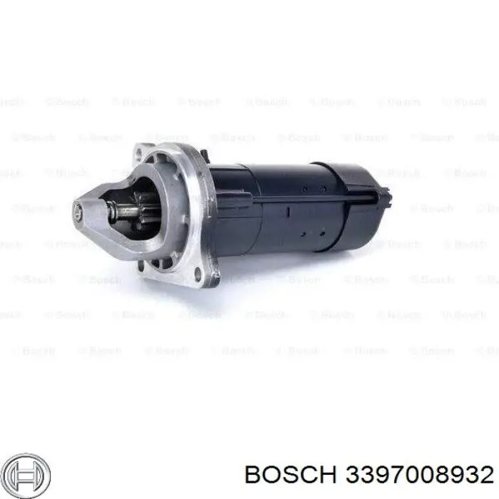 Купить 3397008932 Bosch Щетка-дворник лобового стекла пассажирская