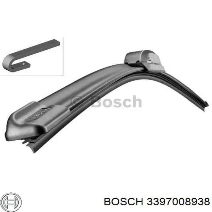 3397008938 Bosch Щетка-дворник лобового стекла, водительская
