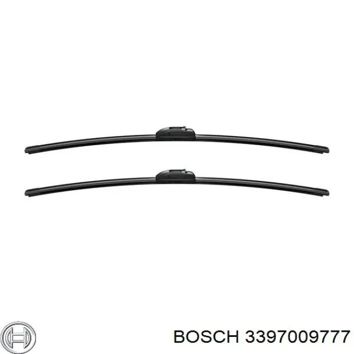 3397009777 Bosch Резинка щетки стеклоочистителя, комплект