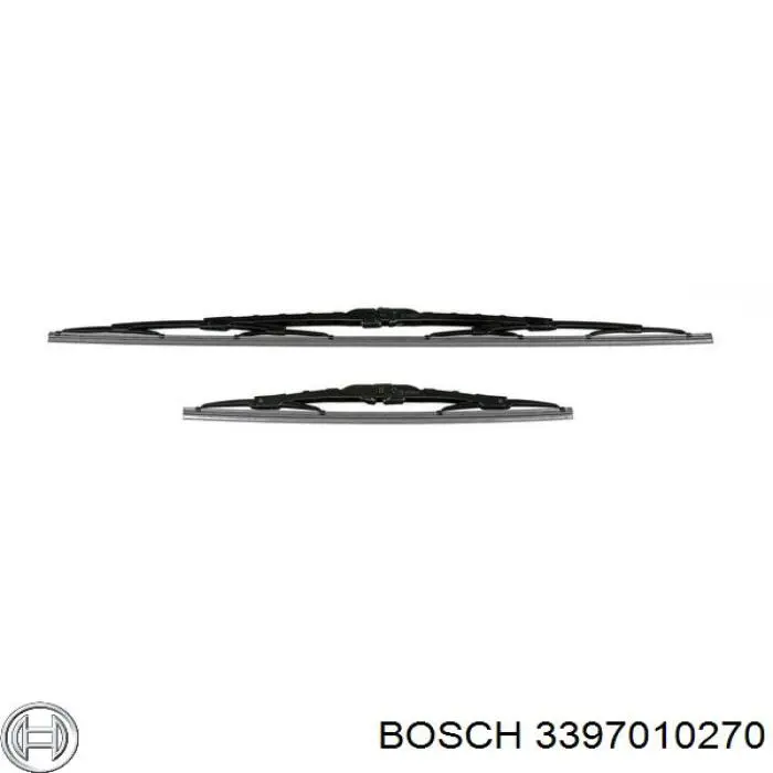 3397010270 Bosch щетка-дворник лобового стекла, комплект из 2 шт.