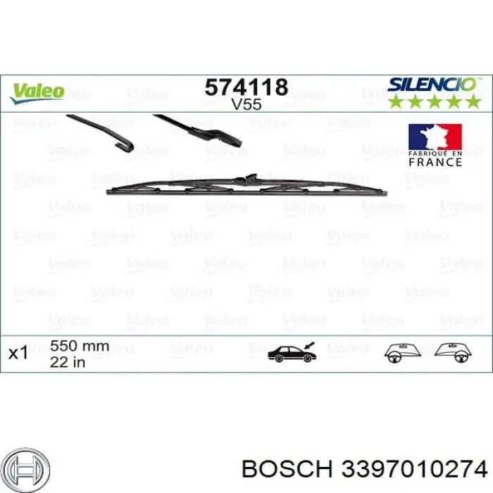 Дворники Bosch 3397010274 цена, от 12.73 USD