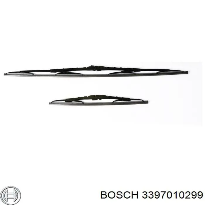3397010299 Bosch щетка-дворник лобового стекла водительская