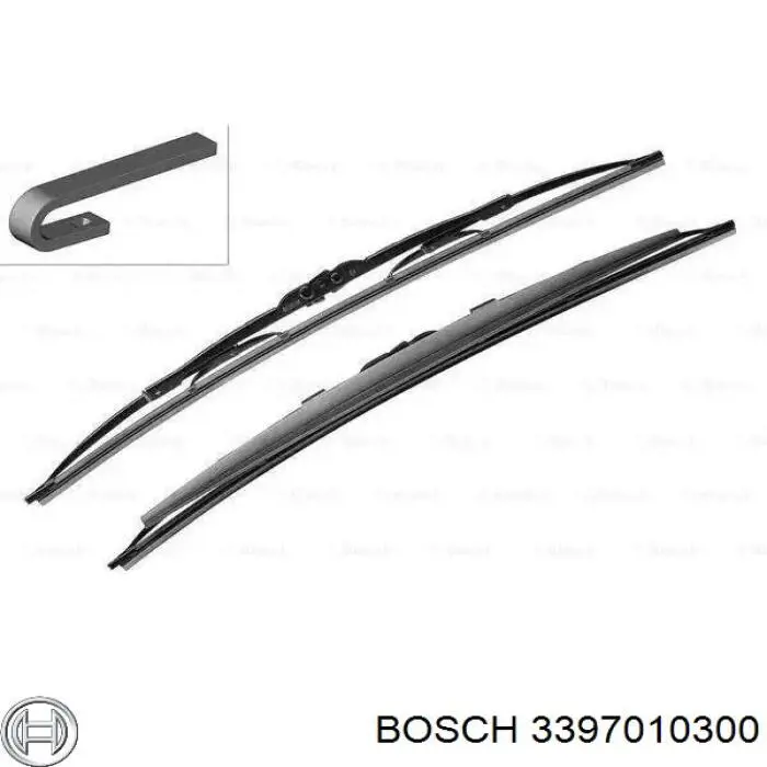 3397010300 Bosch щетка-дворник лобового стекла, комплект из 2 шт.