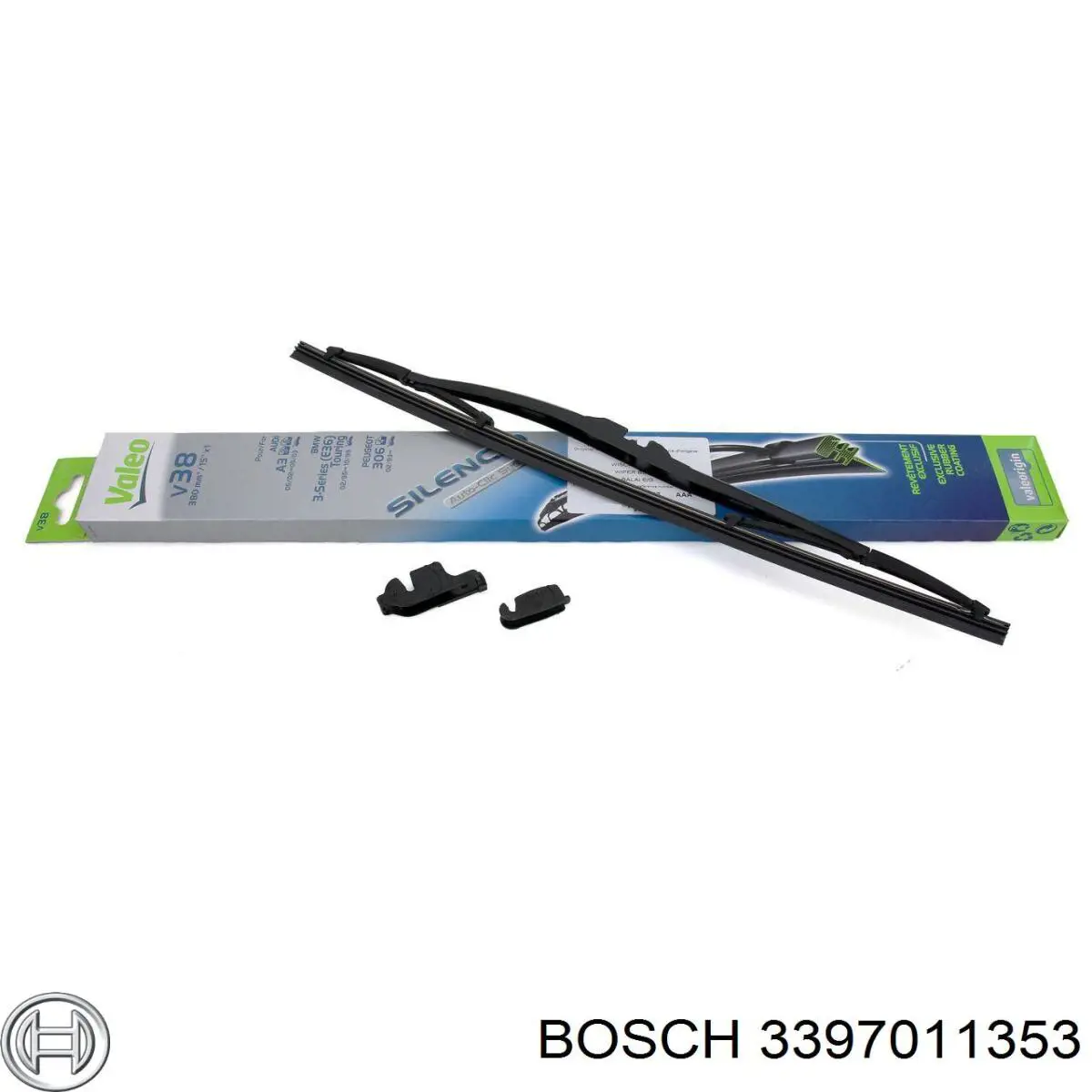 Купить 3397011353 Bosch Щетка-дворник лобового стекла пассажирская