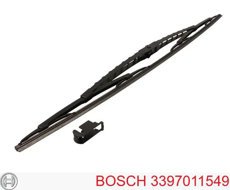 3397011549 Bosch щетка-дворник лобового стекла водительская