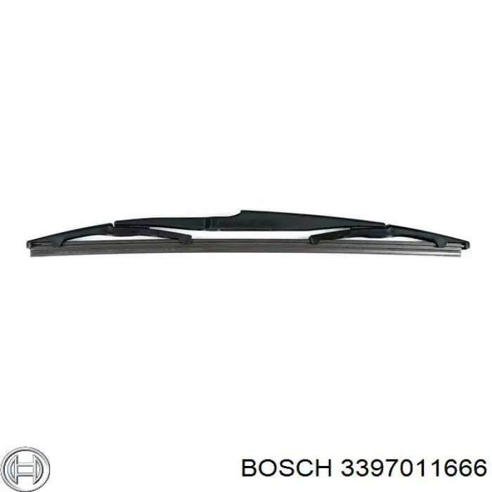 3397011666 Bosch limpa-pára-brisas de vidro traseiro