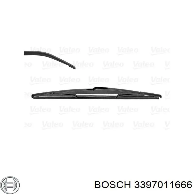 дворник заднего стекла Bosch 3397011666 цена, от 6.10 USD