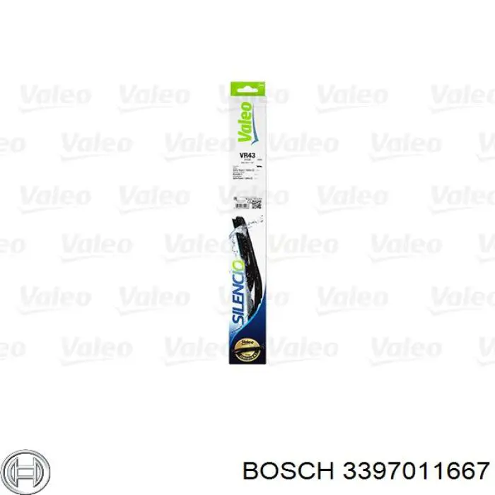 дворник заднего стекла Bosch 3397011667 цена, от 6.14 USD