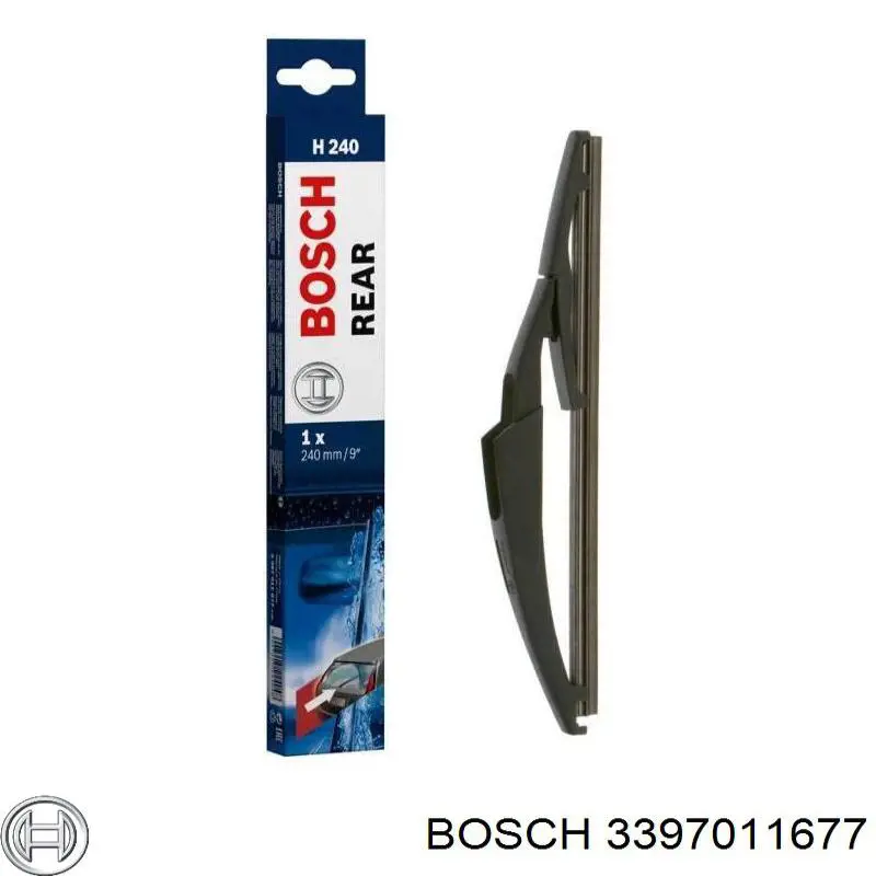 Щетка-дворник заднего стекла 3397011677 Bosch