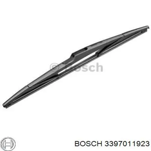 3397011923 Bosch limpa-pára-brisas de vidro traseiro