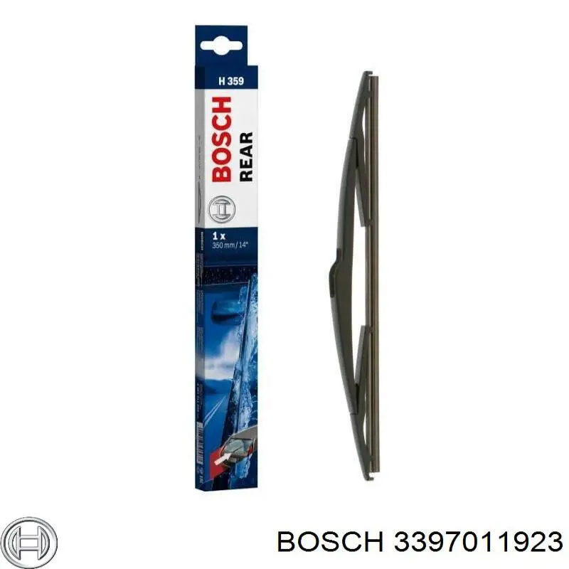 дворник заднего стекла Bosch 3397011923 цена, от 7.89 USD