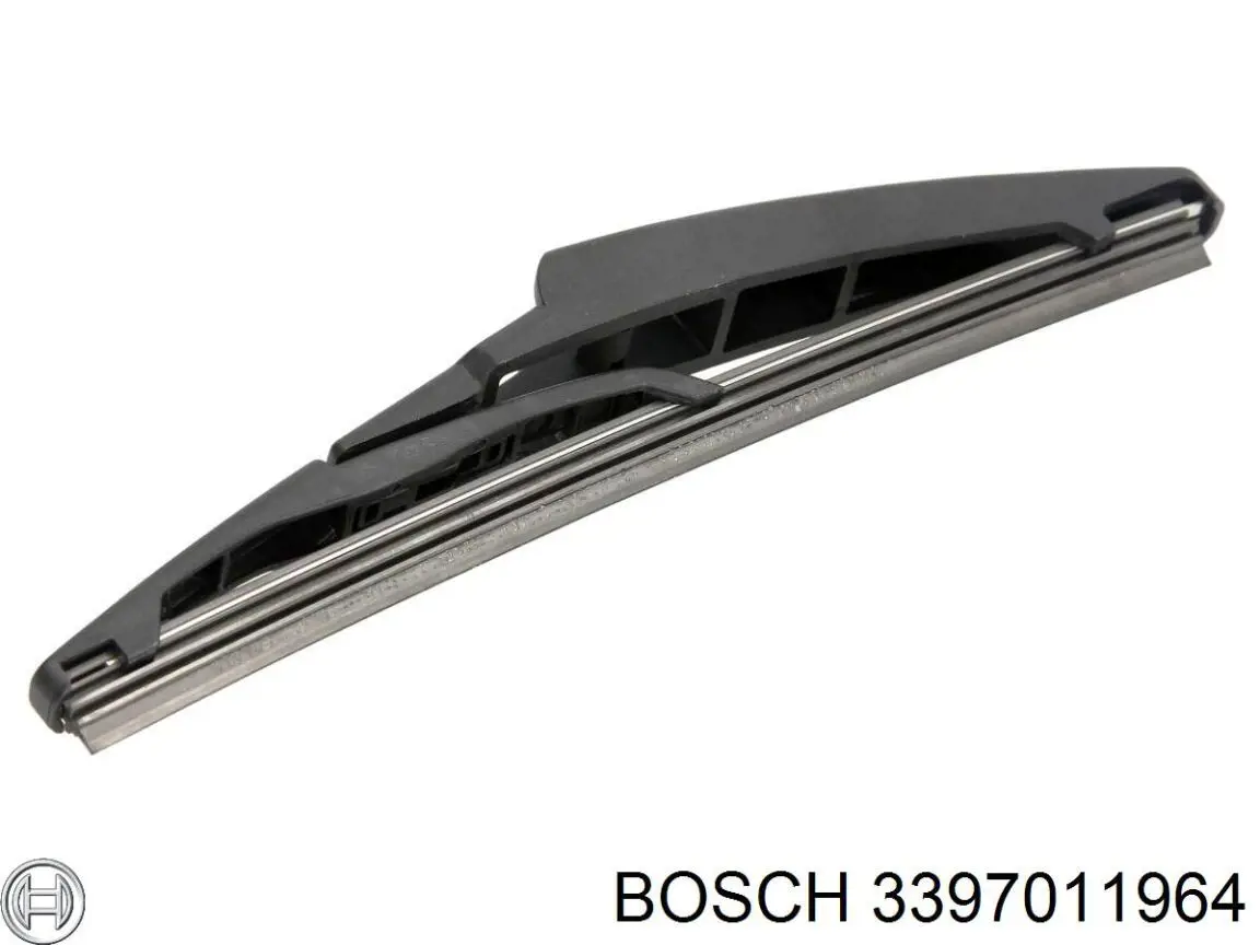 3397011964 Bosch limpa-pára-brisas de vidro traseiro