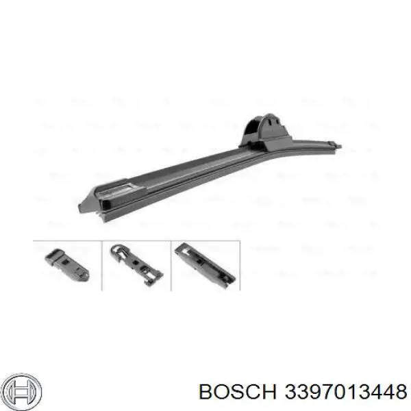 Купить 3397013448 Bosch Щетка-дворник лобового стекла пассажирская
