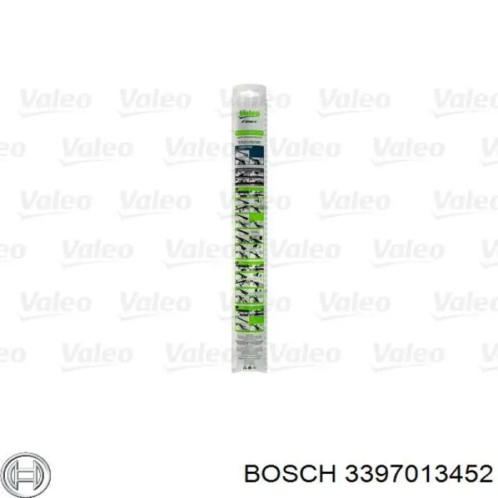 Купить 3397013452 Bosch Щетка-дворник лобового стекла пассажирская