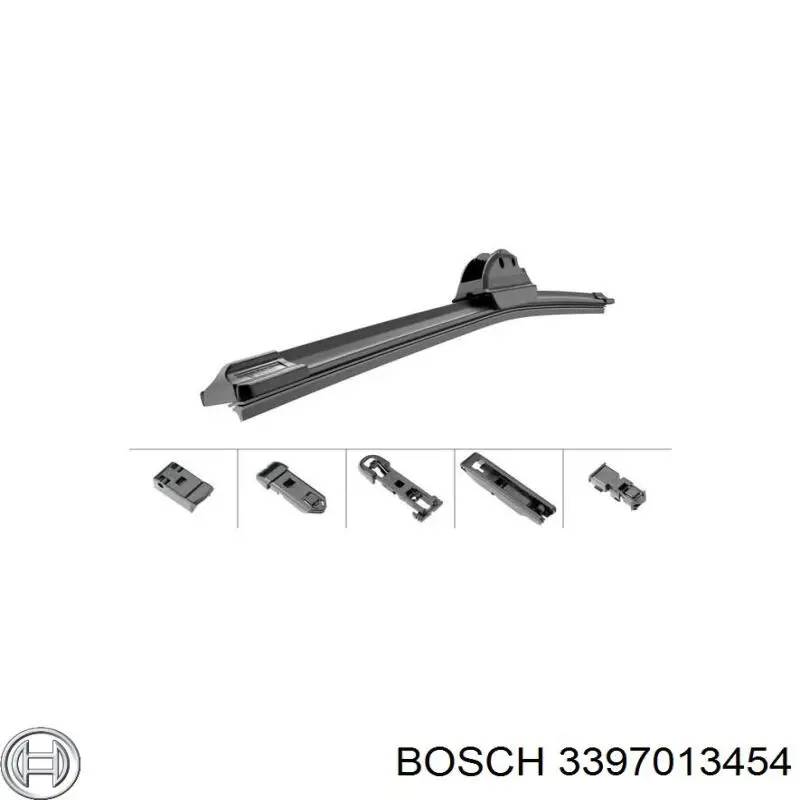 Щетка-дворник лобового стекла пассажирская 3397013454 Bosch