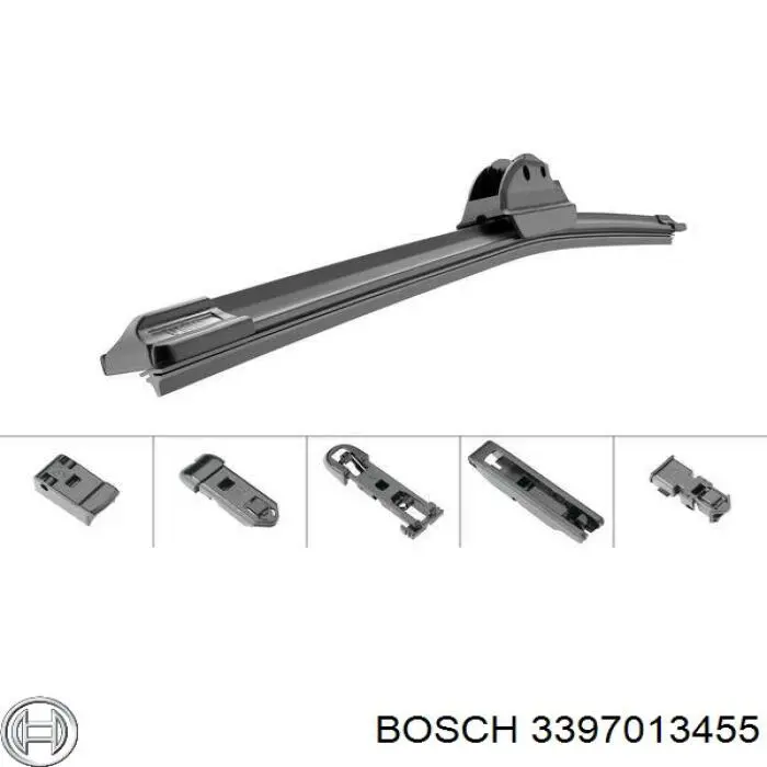 3 397 013 455 Bosch щетка-дворник лобового стекла водительская