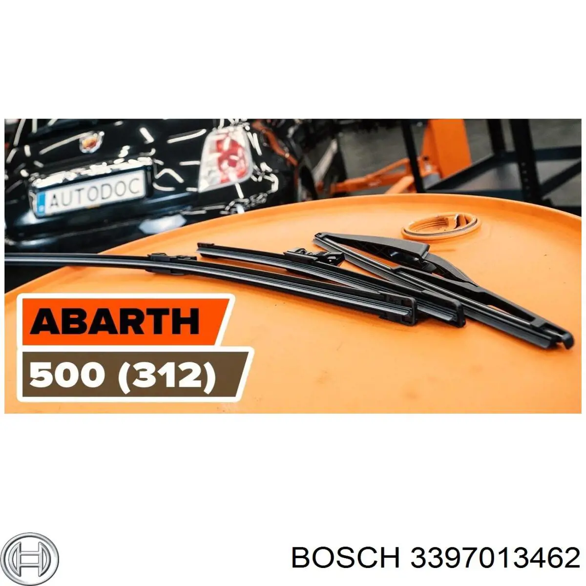 Купить 3397013462 Bosch Щетка-дворник лобового стекла пассажирская