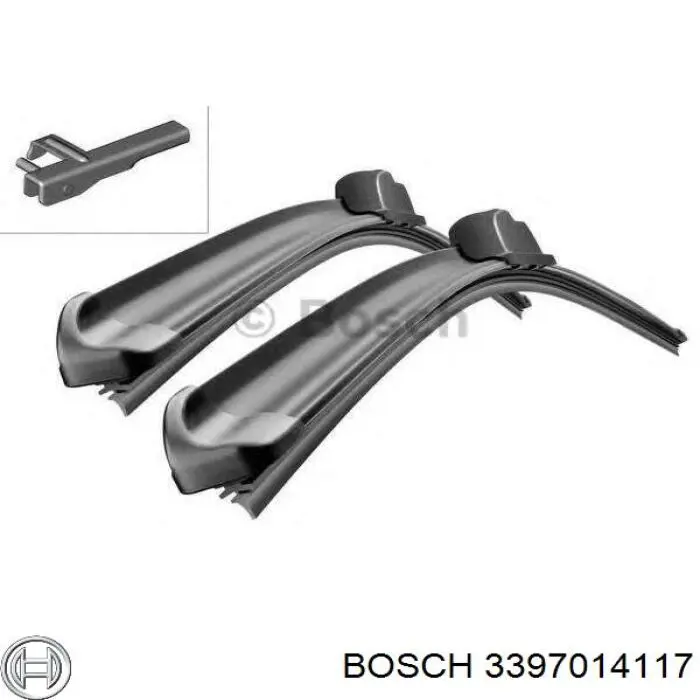3397014117 Bosch Щетки лобового стекла
