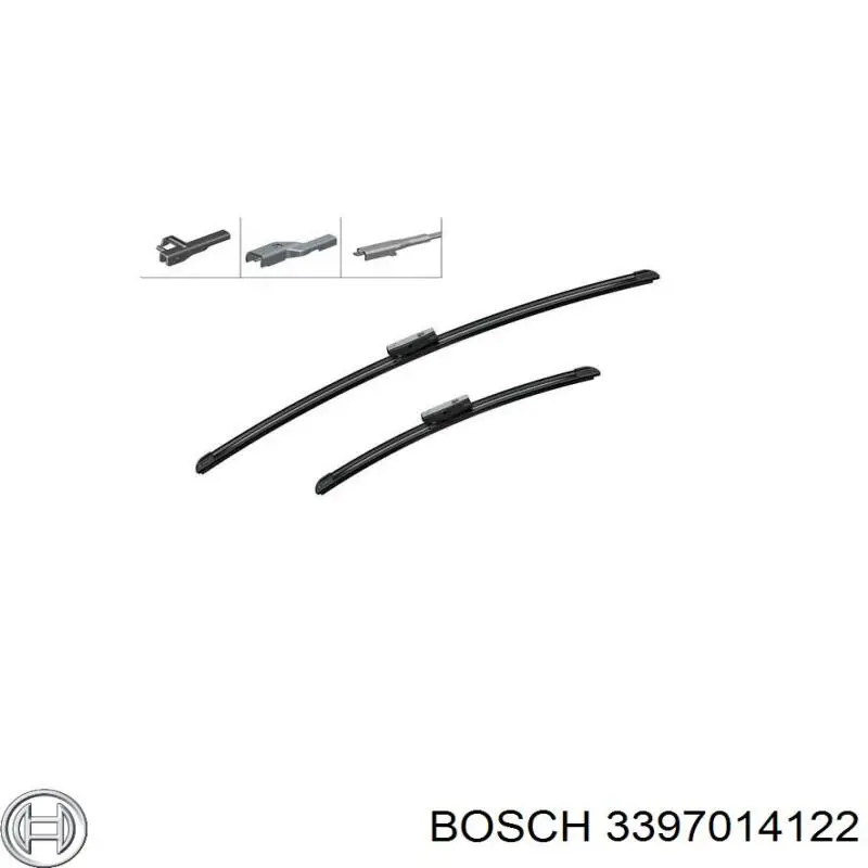 Купить 3397014122 Bosch Бесконтактные дворники