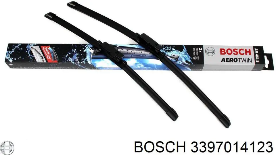 3397014123 Bosch щетка-дворник лобового стекла, комплект из 2 шт.